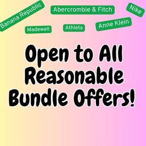 ✨ Open to All Reasonable Bundle Offers! ✨